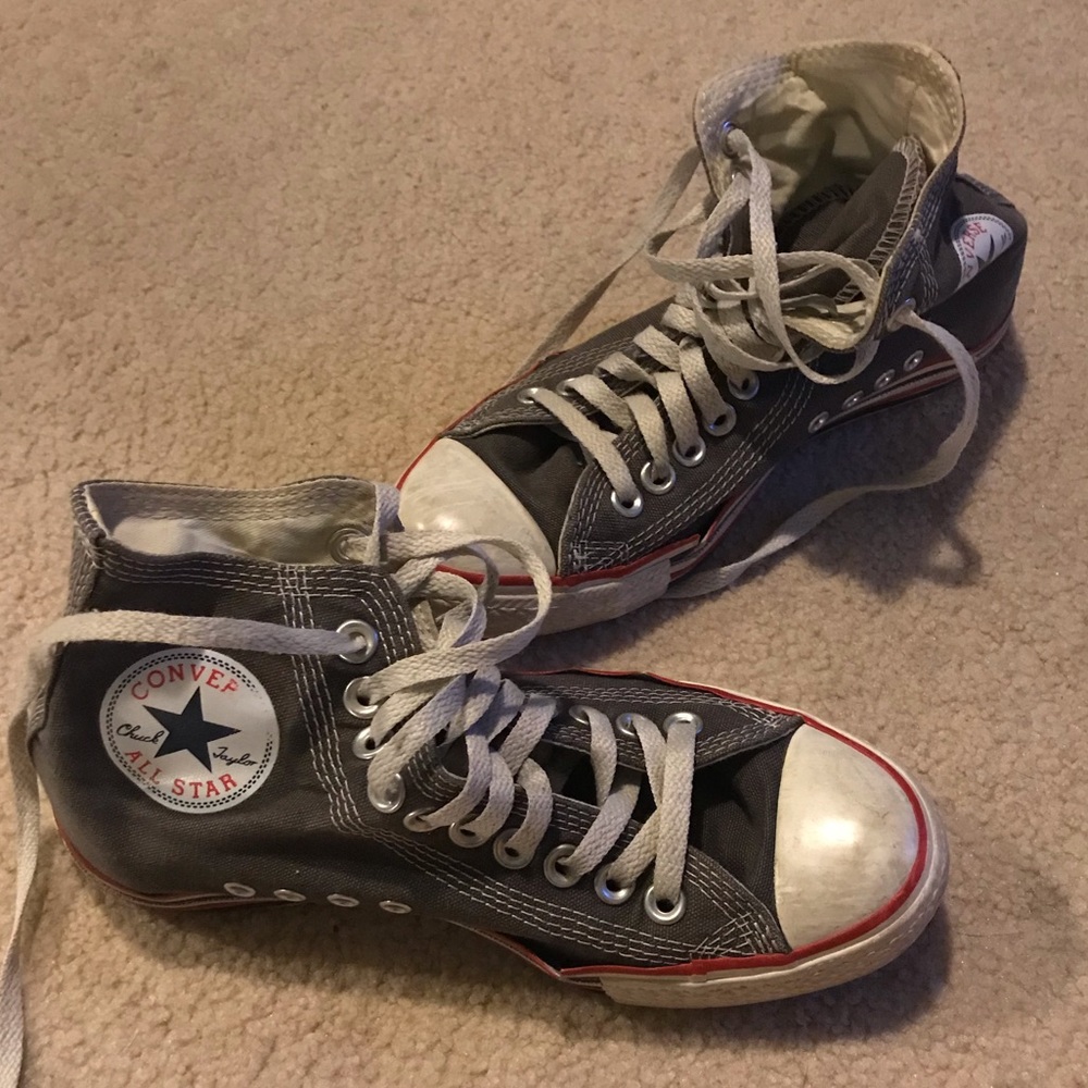 Grey Converse